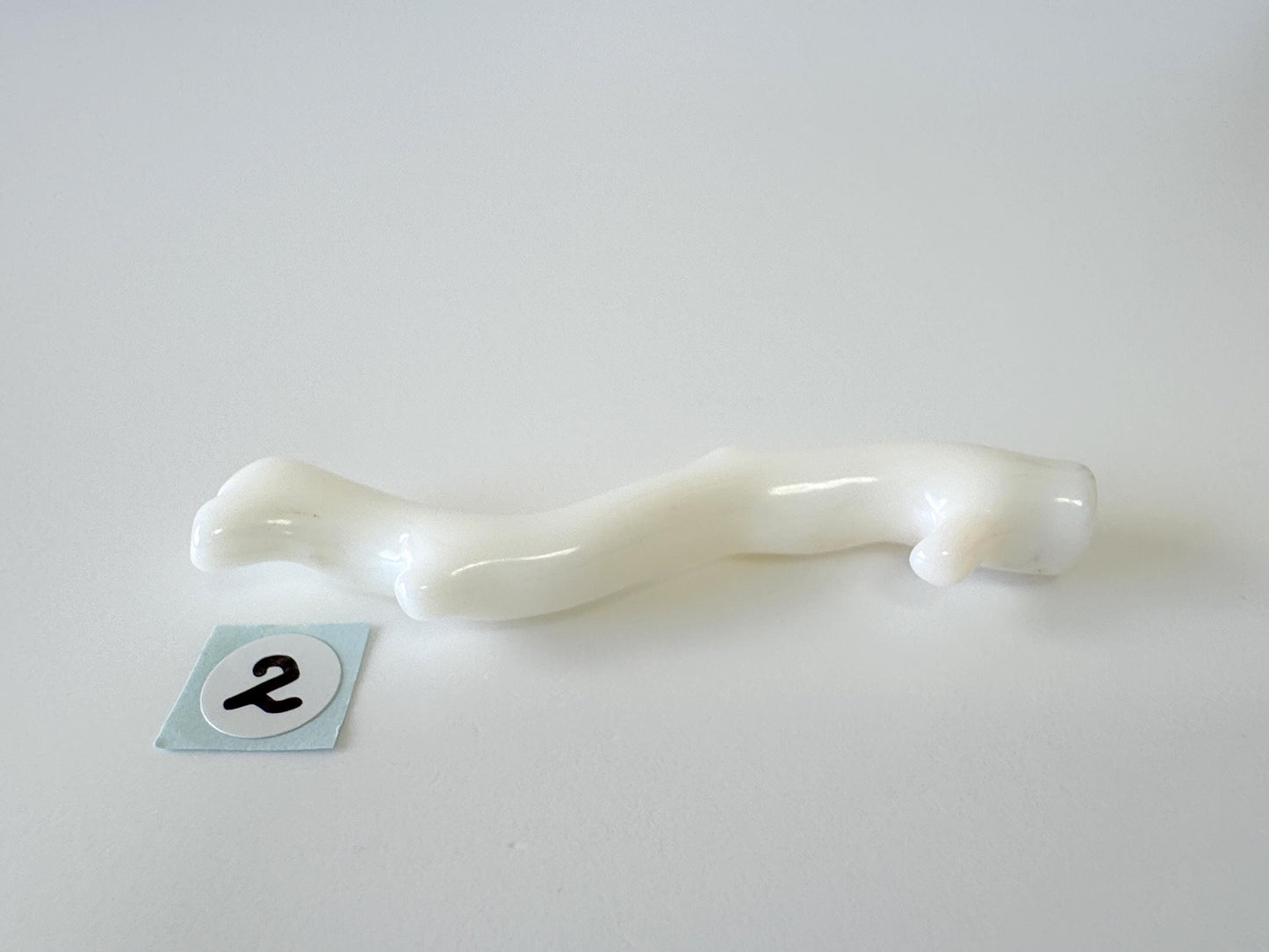 Natural White Coral branch loose, 64 & 56mm, Precious White Color Coral, Hole on top, Genuine Coral for jewelry making, Price per piece