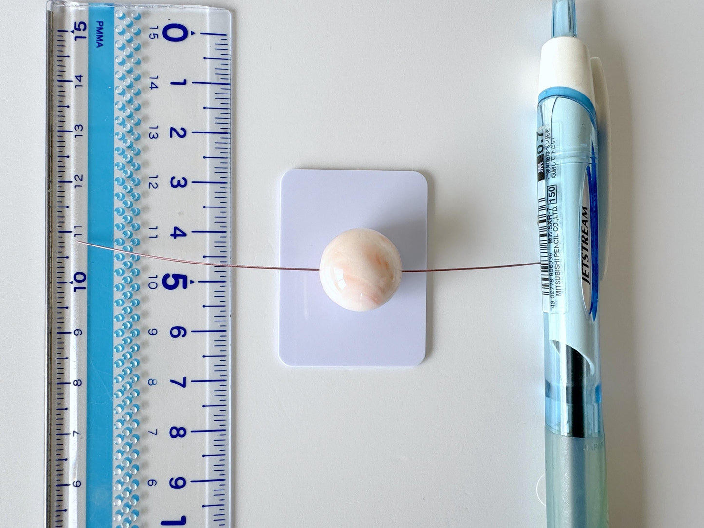 15.6mm Natural Deep Sea Coral Round Loose, Full-Hole, White/Pink/Orange Coral, For Jewelry Making, Natural Color