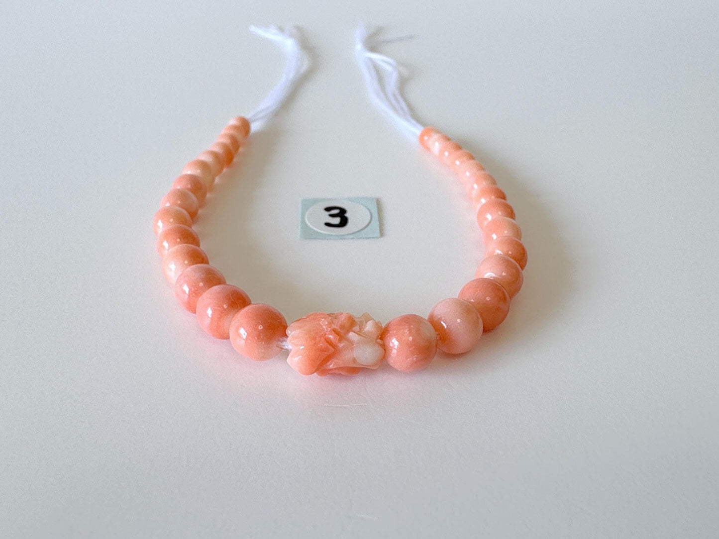 Natural Pink Coral Short Strand Beads with Carving Beads, Pink Momo & Deep Sea Coral Beads, 11-12cm, Genuine Natural Color Coral Parts