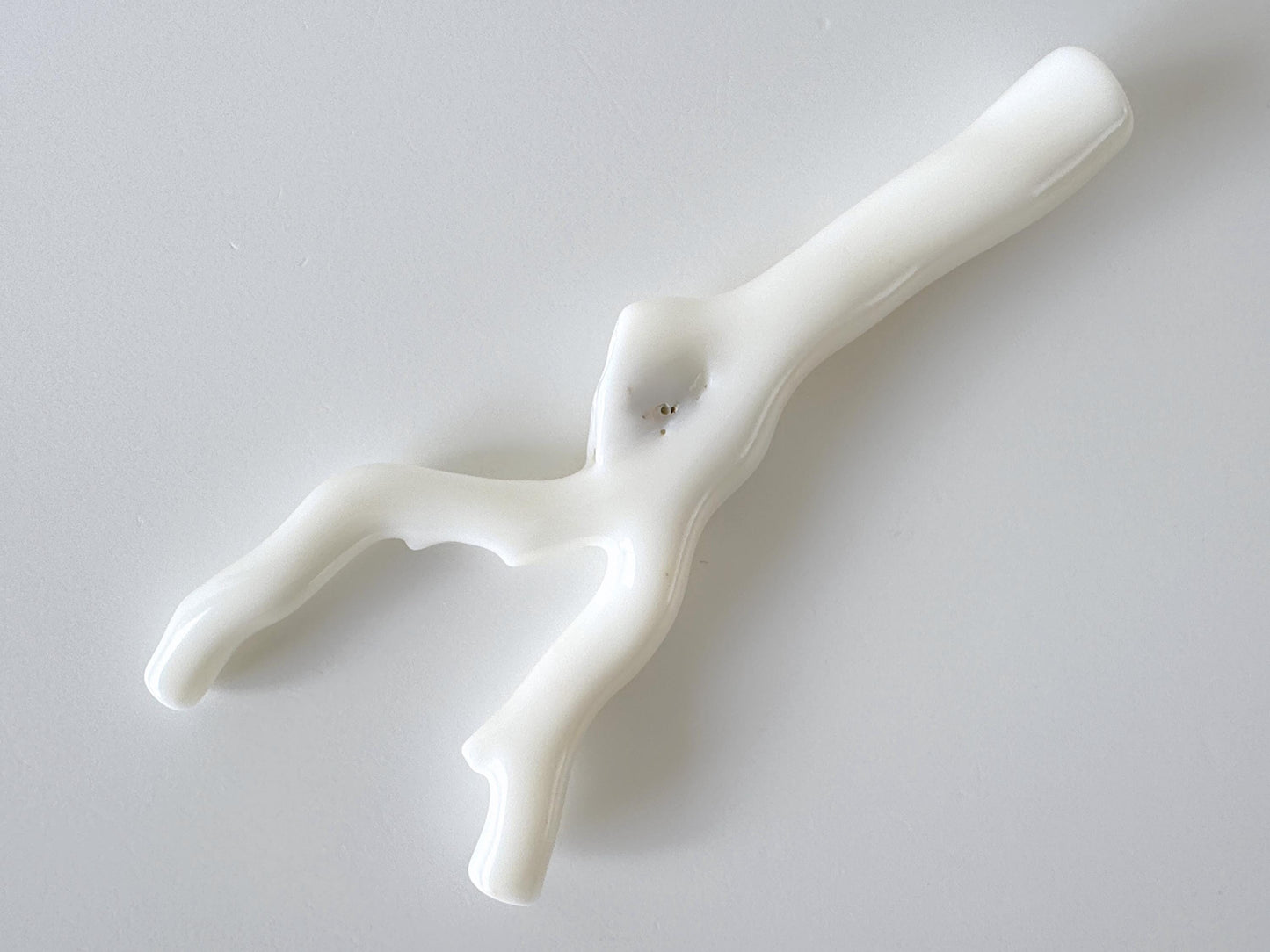 Natural White Coral branch loose, 100mm, Precious White Color Coral Branch, Hole on top, Genuine Coral for jewelry making