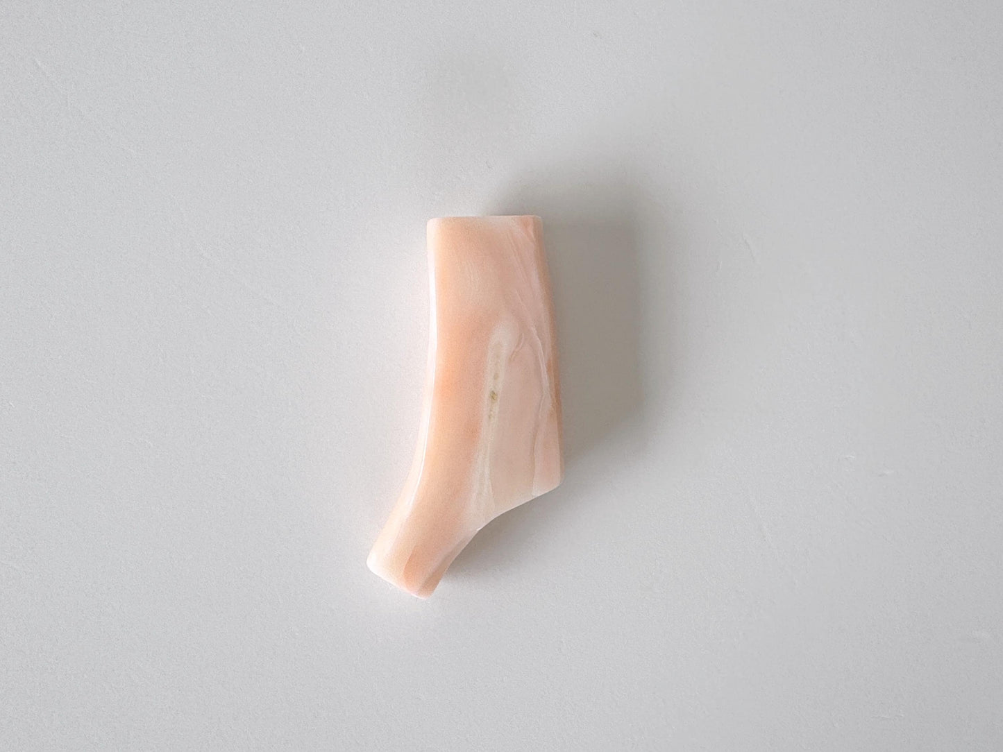 39x16mm Natural Deep Sea Coral Branch Loose, Natural Pink Color Genuine Coral Branch, Flat Back, No Drilled Hole