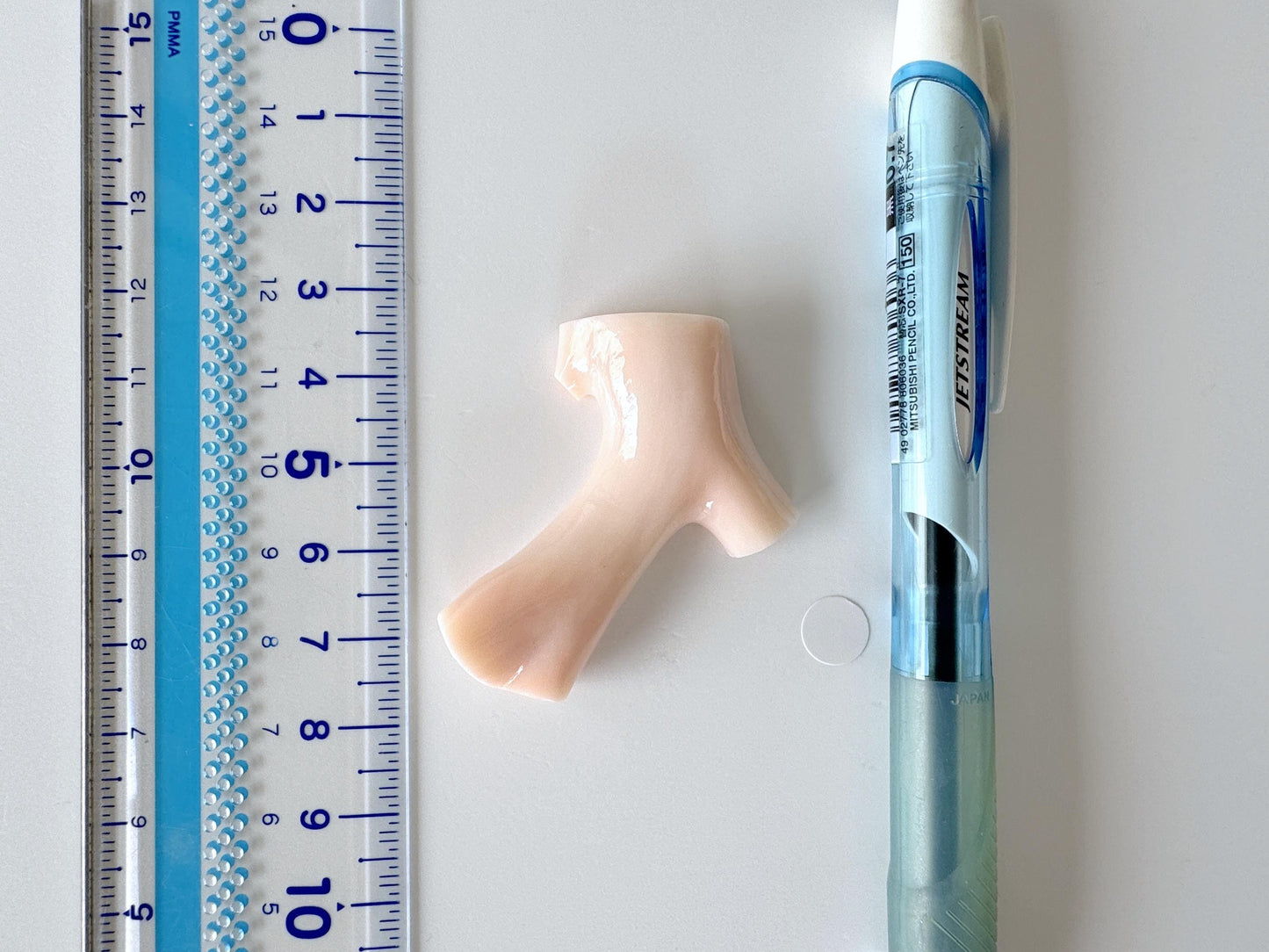 41x19mm Natural Deep Sea Coral Branch Loose, Natural Pink Color Genuine Coral Branch, Flat Back, No Drilled Hole