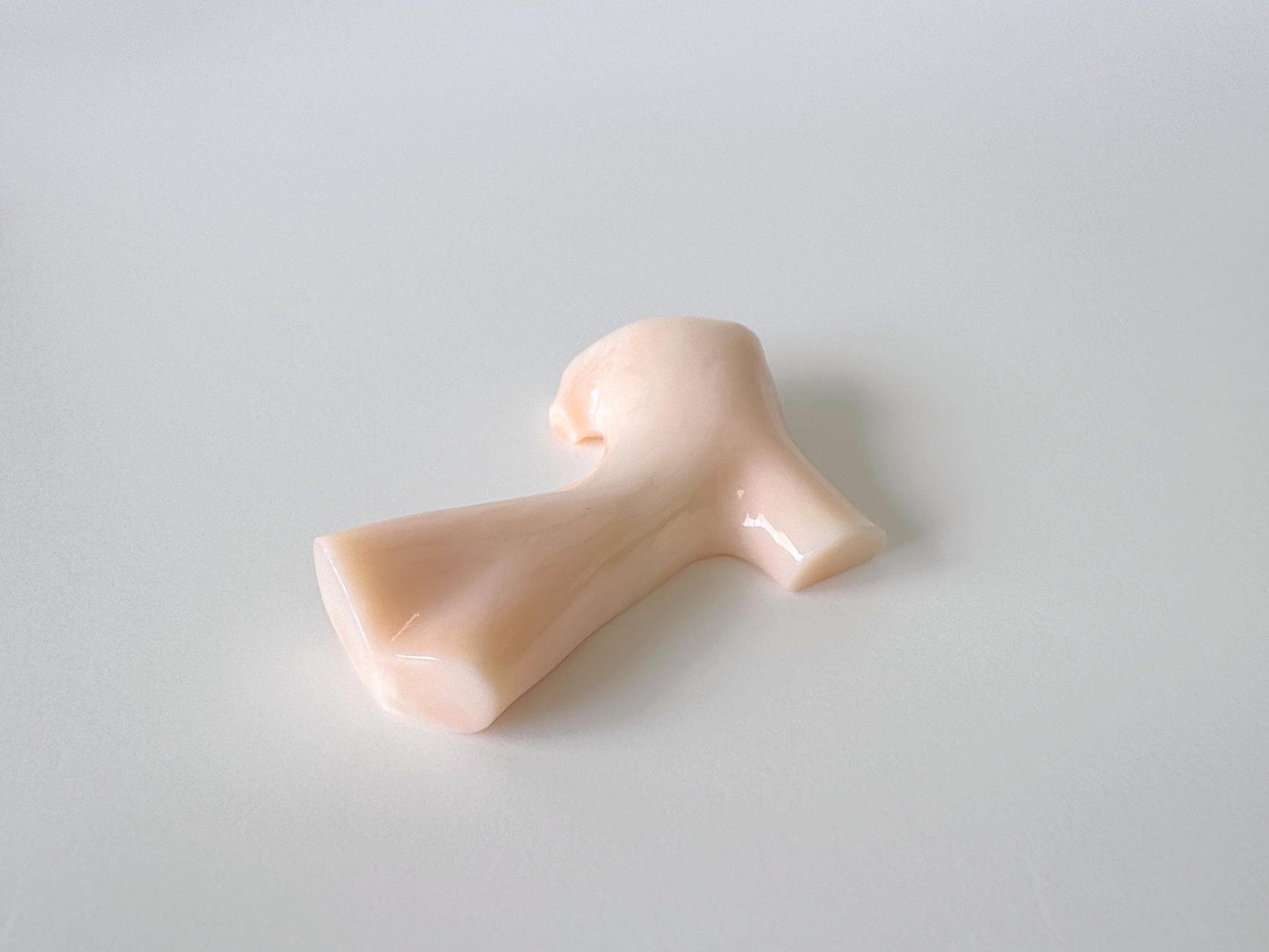 41x19mm Natural Deep Sea Coral Branch Loose, Natural Pink Color Genuine Coral Branch, Flat Back, No Drilled Hole