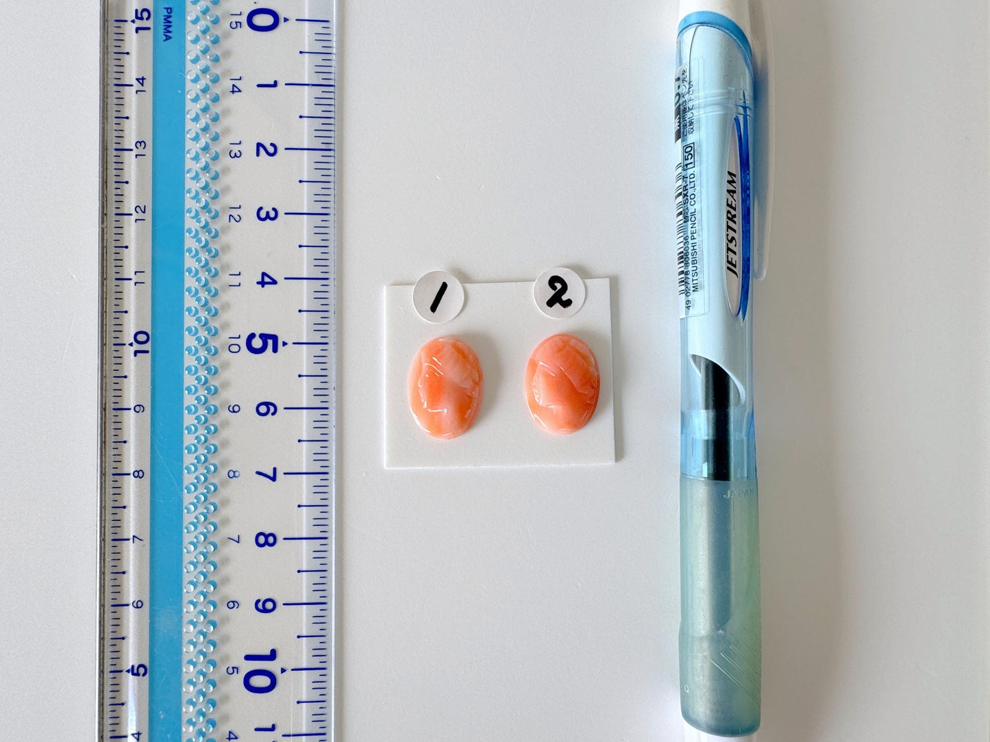 Natural Deep Sea Coral Cameo Oval Cabochon , Pink/Orange Coral Carving Loose, Natural Color Coral Loose, Price per Piece