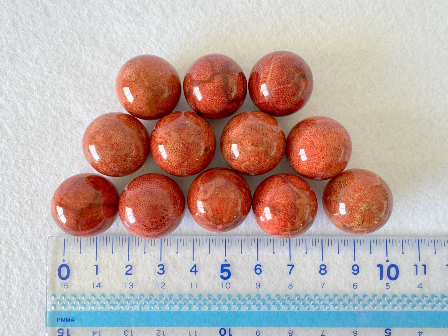 13mm-18mm Natural sponge coral round beads, round loose, No Hole/Half drilled hole/Full hole, For jewelry making, Price per piece