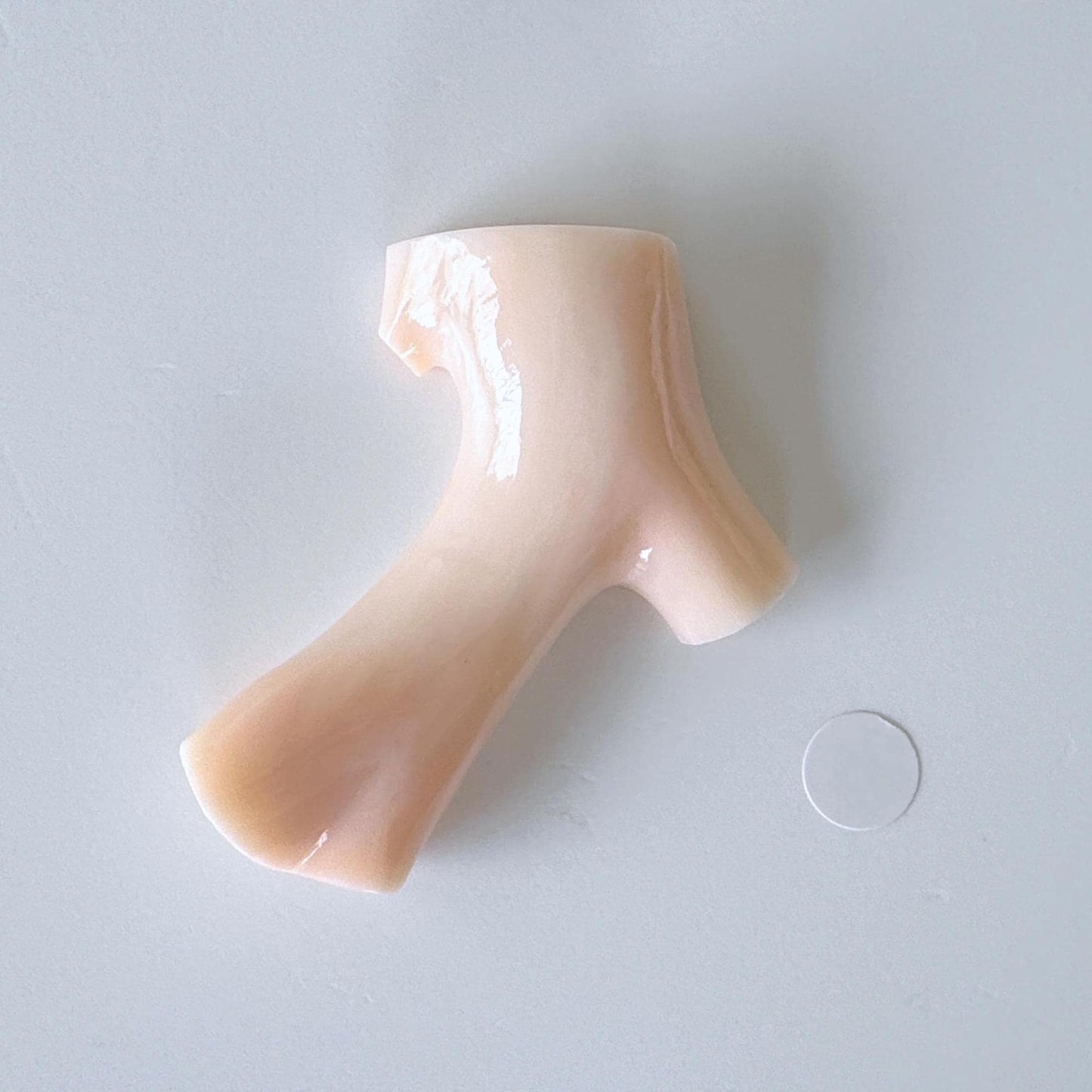 41x19mm Natural Deep Sea Coral Branch Loose, Natural Pink Color Genuine Coral Branch, Flat Back, No Drilled Hole