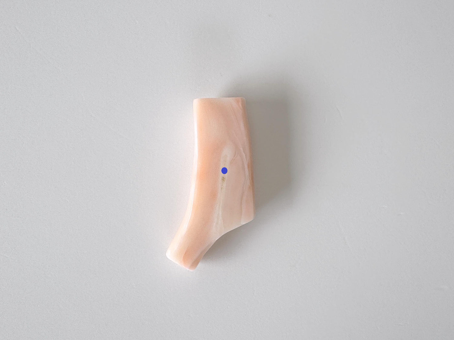 39x16mm Natural Deep Sea Coral Branch Loose, Natural Pink Color Genuine Coral Branch, Flat Back, No Drilled Hole