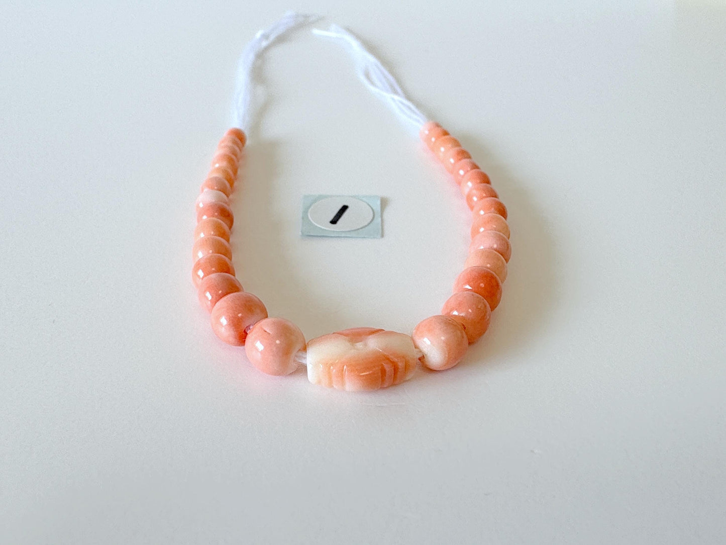 Natural Pink Coral Short Strand Beads with Carving Beads, Pink Momo & Deep Sea Coral Beads, 11-12cm, Genuine Natural Color Coral Parts