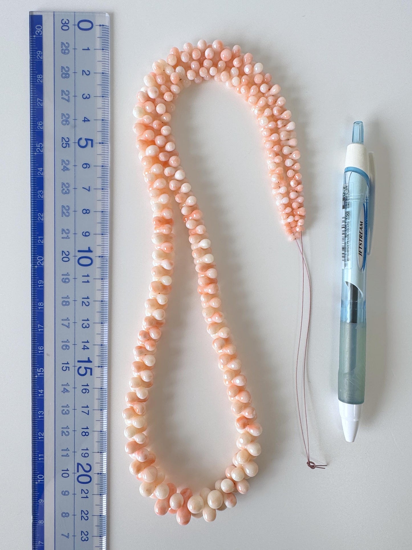 Natural deep sea coral peanut shape strand, 62.5cm, 24.5in, Natural color Pink/Orange/White coral peanut shape strand, For jewelry making