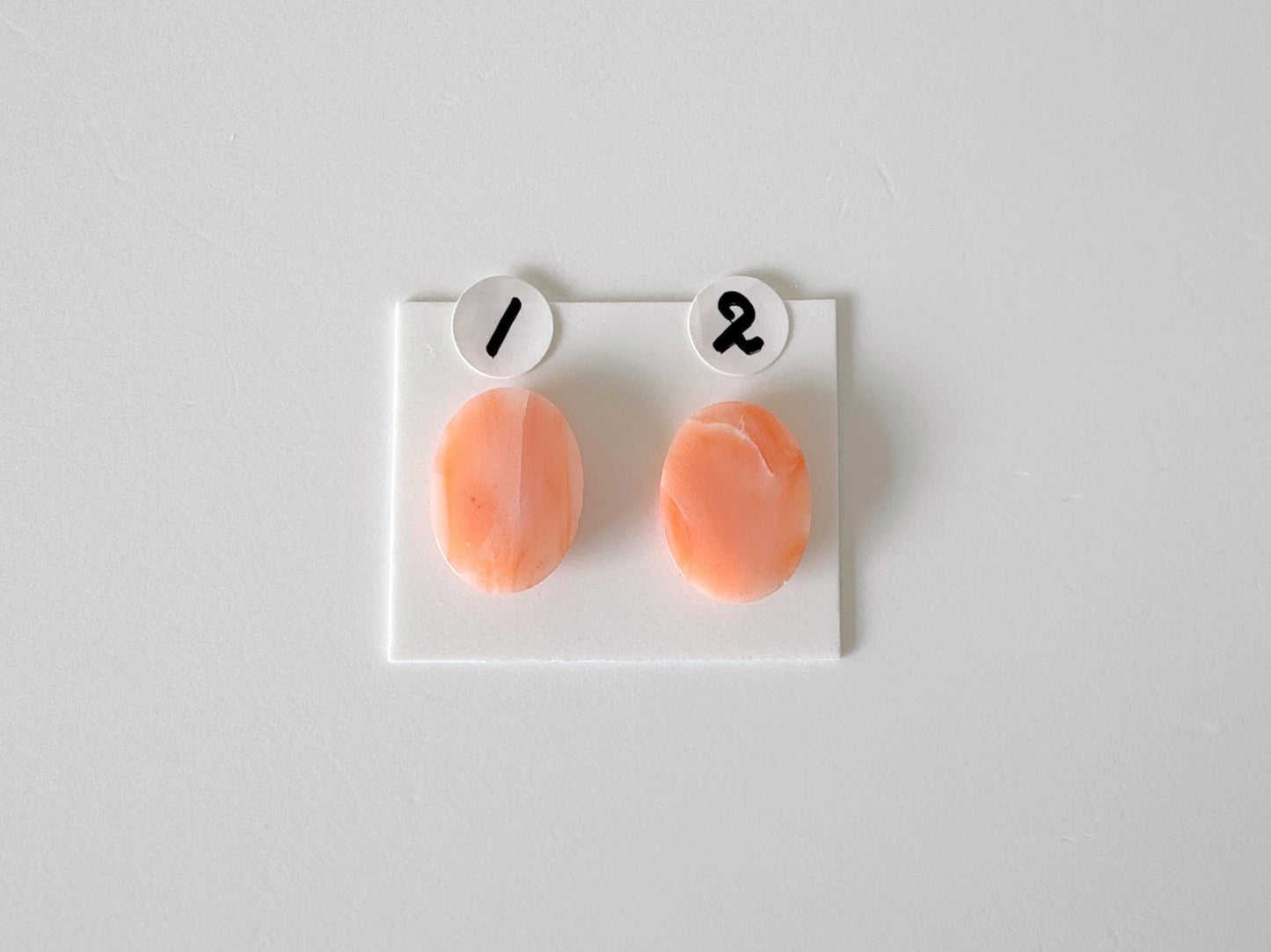 Natural Deep Sea Coral Cameo Oval Cabochon , Pink/Orange Coral Carving Loose, Natural Color Coral Loose, Price per Piece