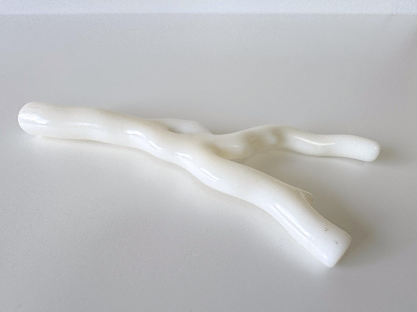 Natural White Coral branch loose, 100mm, Precious White Color Coral Branch, Hole on top, Genuine Coral for jewelry making