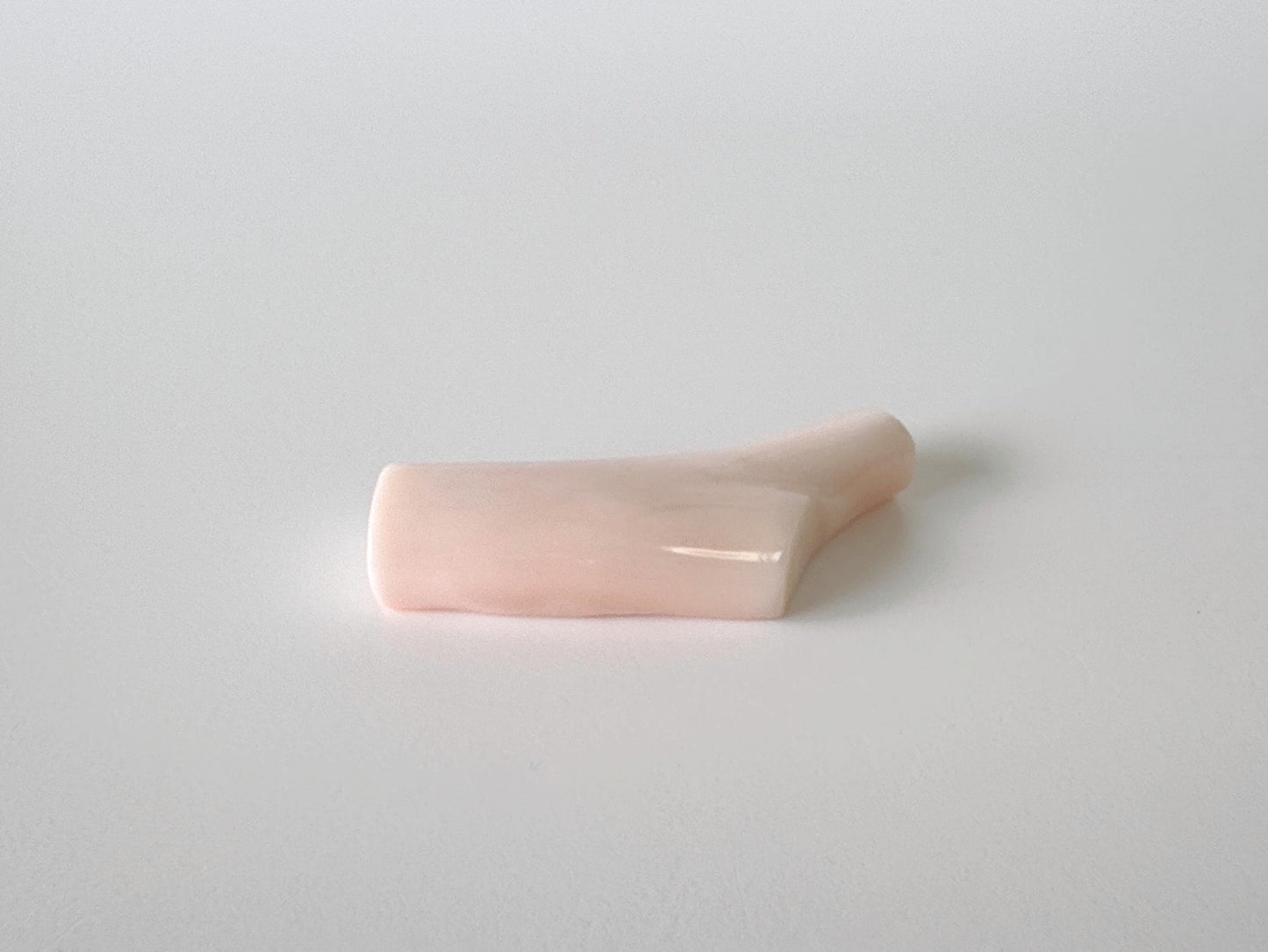 39x16mm Natural Deep Sea Coral Branch Loose, Natural Pink Color Genuine Coral Branch, Flat Back, No Drilled Hole