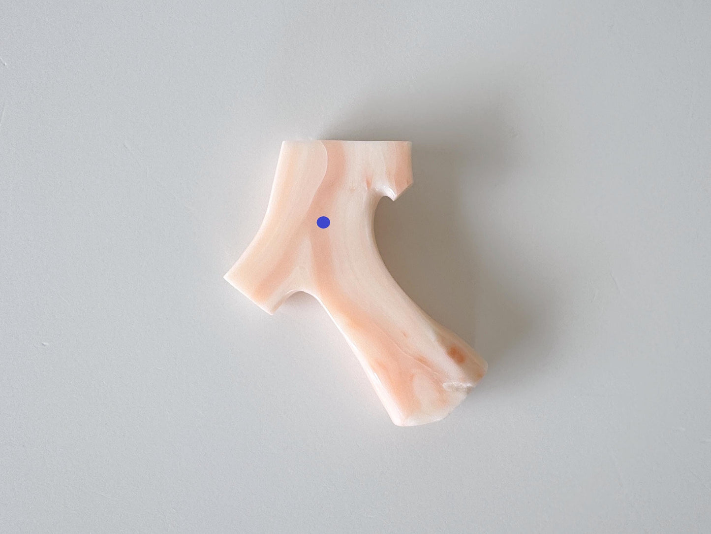 41x19mm Natural Deep Sea Coral Branch Loose, Natural Pink Color Genuine Coral Branch, Flat Back, No Drilled Hole