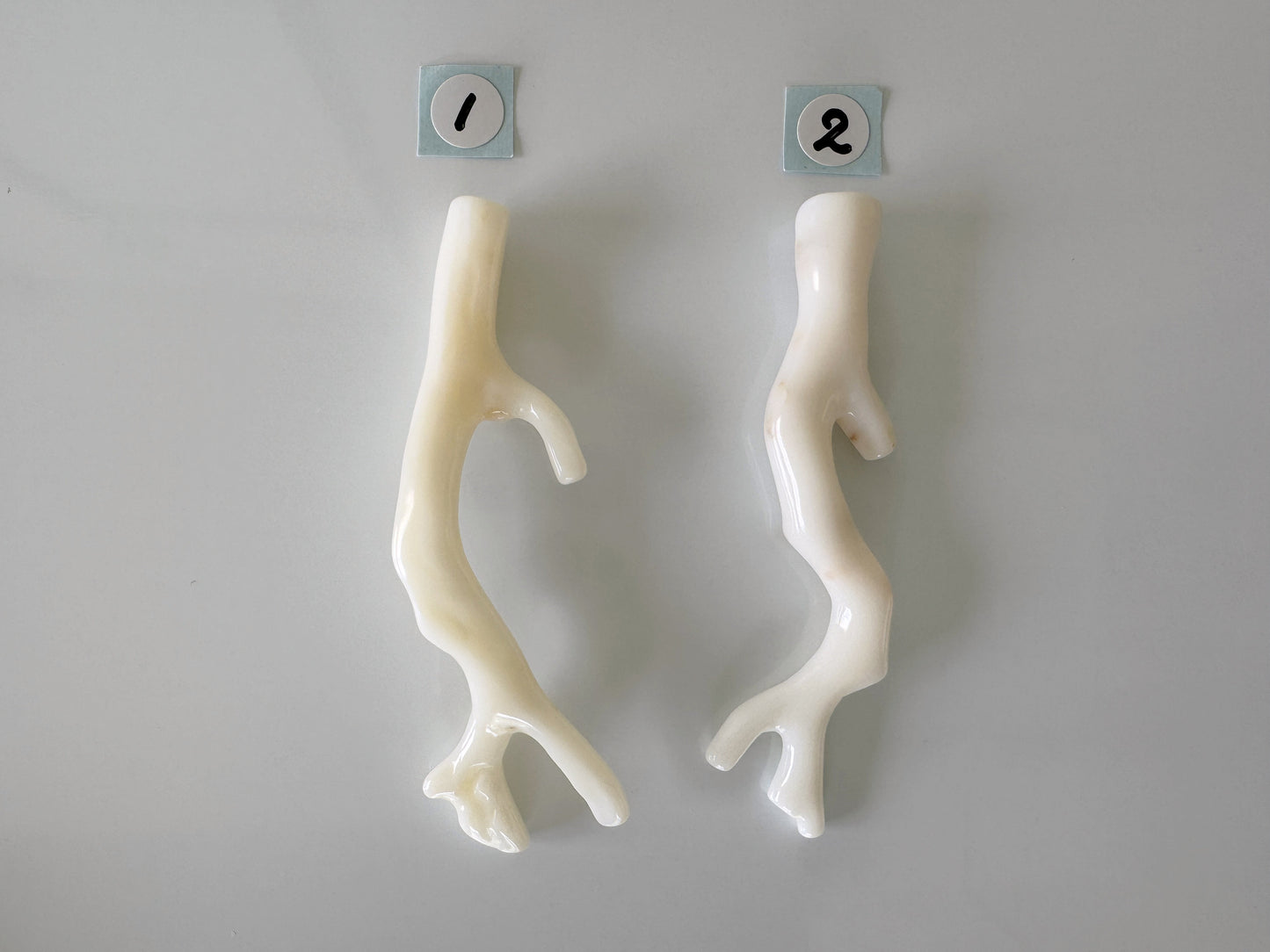 Natural White Coral Branch Loose, Precious Coral Branch, Half-drilled hole on top, Genuine Coral for Jewelry Making, Price per Piece