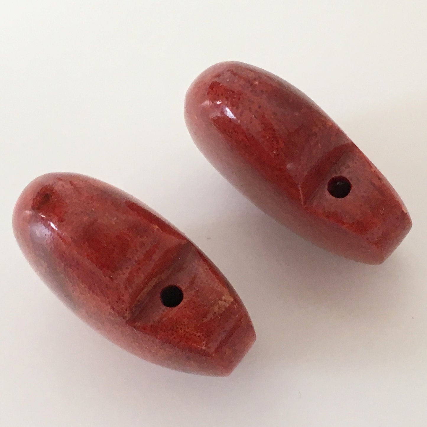 Natural sponge coral heart loose over 14g, over 35mm, Apple coral heart loose, For jewelry making, Price per piece