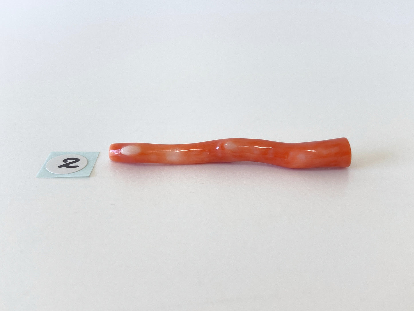 Japanese Momo Coral Branch, Natural Orange color Coral Branch, Genuine coral, for jewelry making, Price per Piece