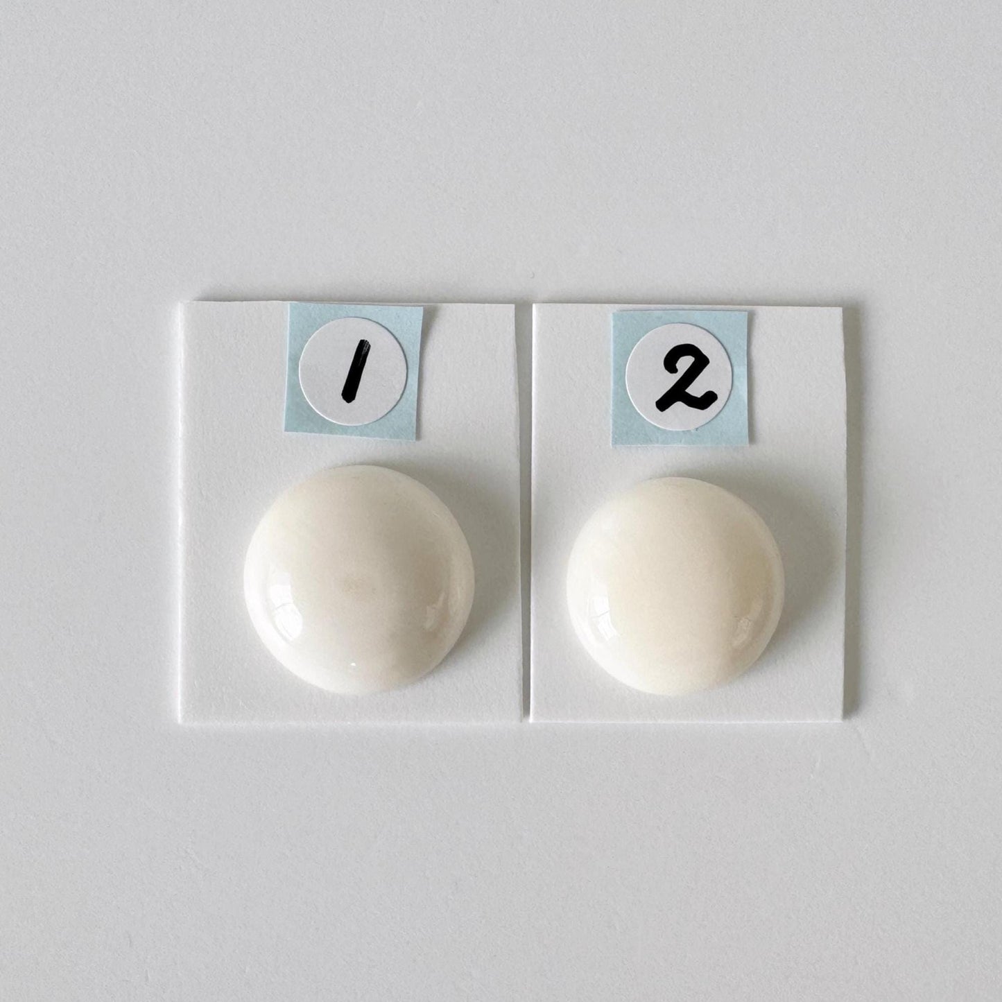 Natural White Coral Round Cabochon Jewelry Supply, 16mm Natural Coral (Half Drilled Hole, Real Gemstone)