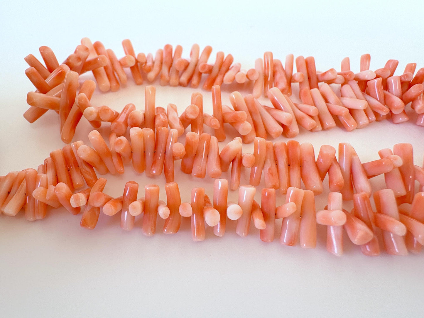 Natural Coral Strand – Deep Sea Coral Branch Beads For Jewelry Making, 61.5cm