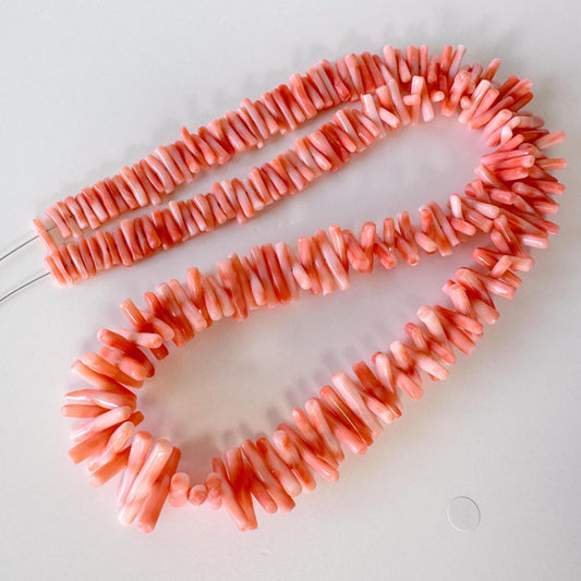 Natural Coral Strand – Deep Sea Coral Branch Beads For Jewelry Making, 61.5cm