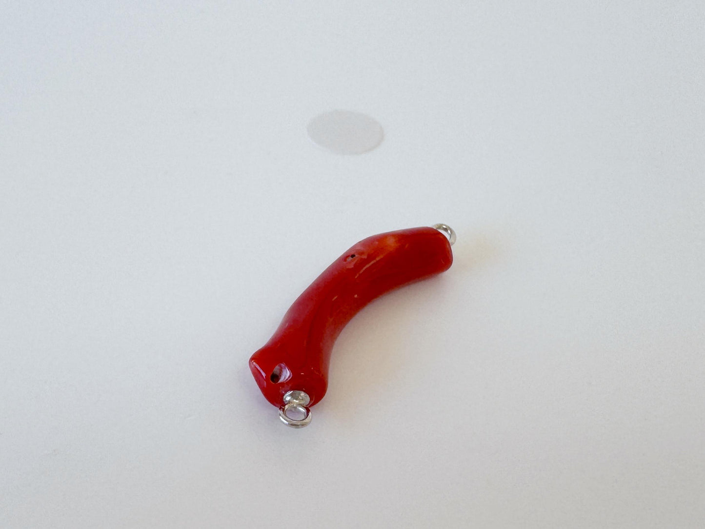 Japanese Red Coral : Natural Branch with Up Eye Bail