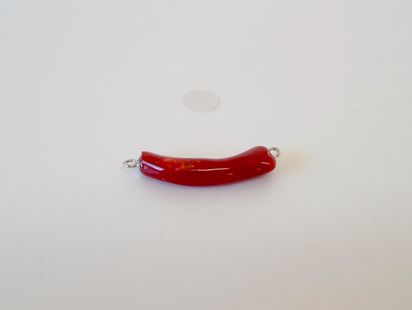 Japanese Red Coral : Natural Branch with Up Eye Bail