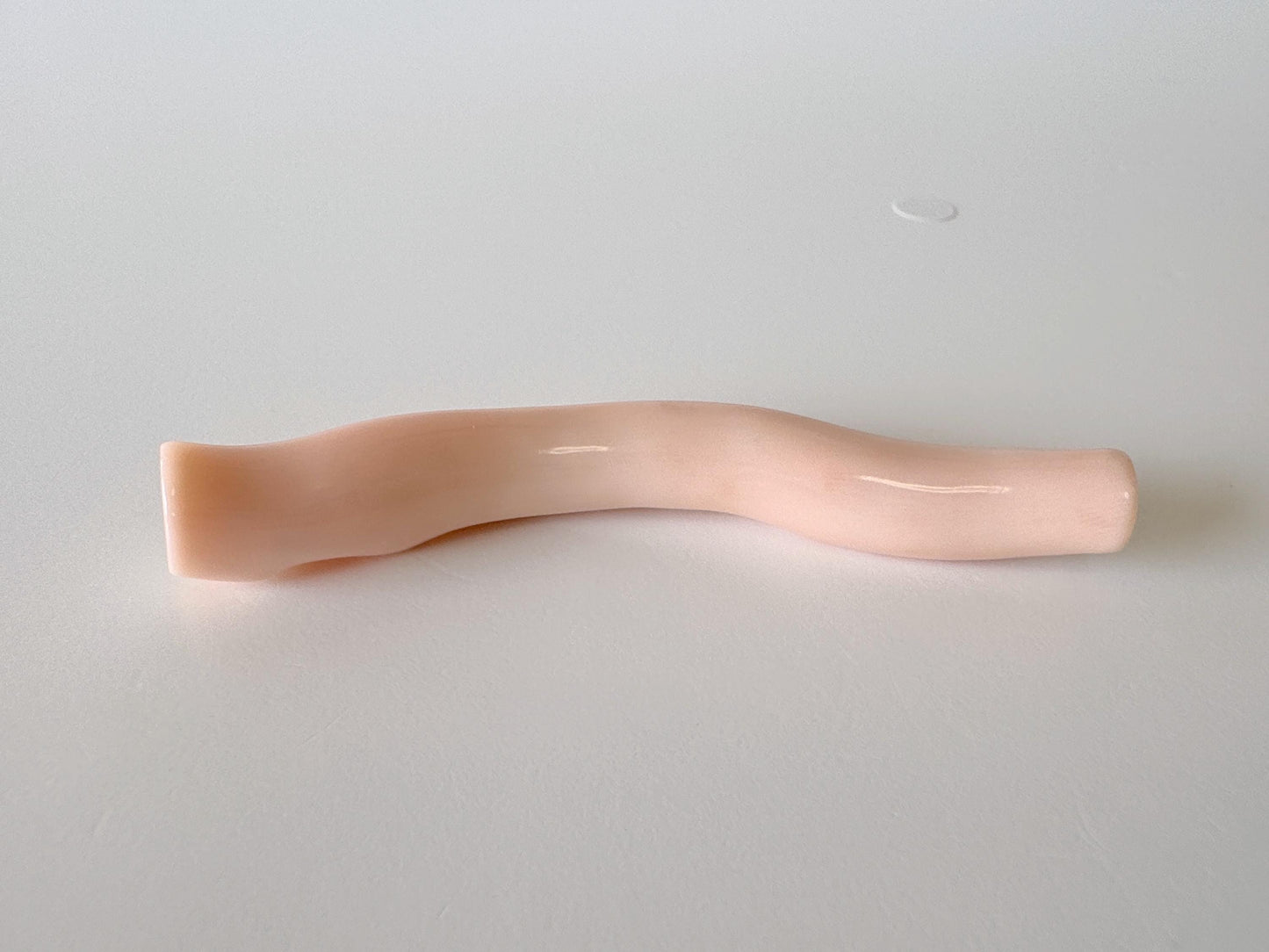 Natural Pink Coral branch loose, 68mm Natural Angel skin Color Deep Sea coral, Hole on top, Genuine precious coral, For jewelry making