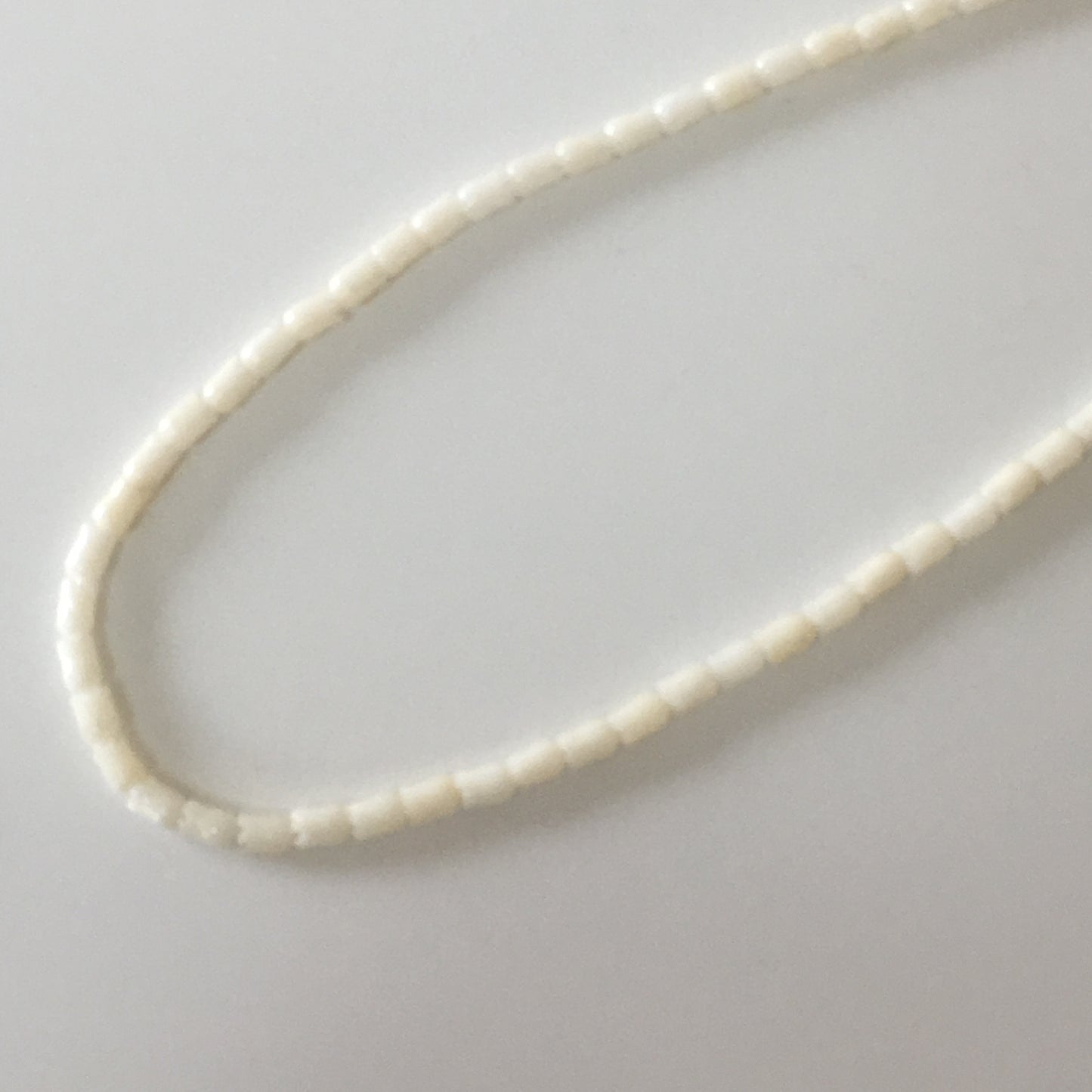 Natural white bamboo coral 3.5x5.5mm tulip beads strands, 15.7inches,40cm, white sea bamboo, natural white coral, price per strand