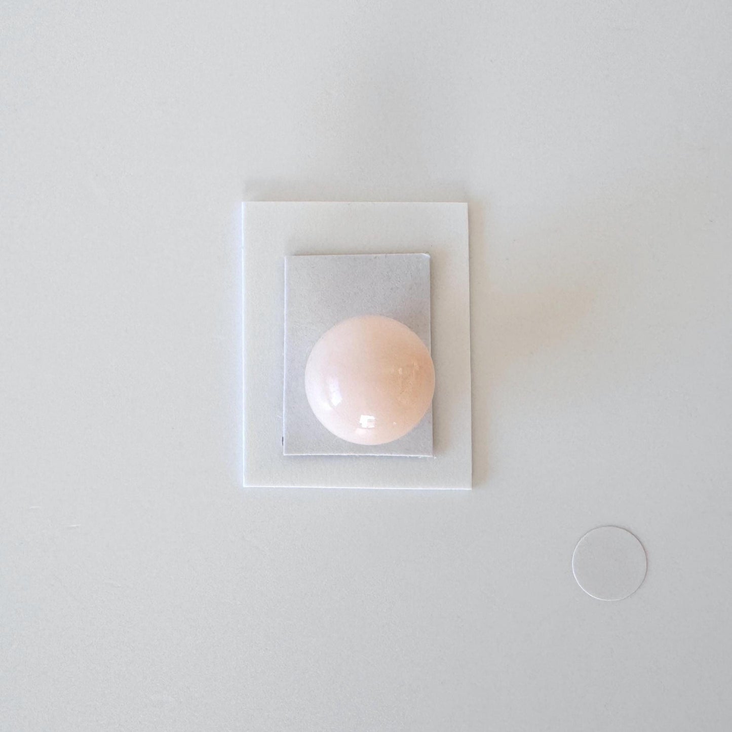 Pink Round Coral Loose Bead: Natural Miss Coral, 13mm Half-Drilled | Jewelry Making, Craft Supplies