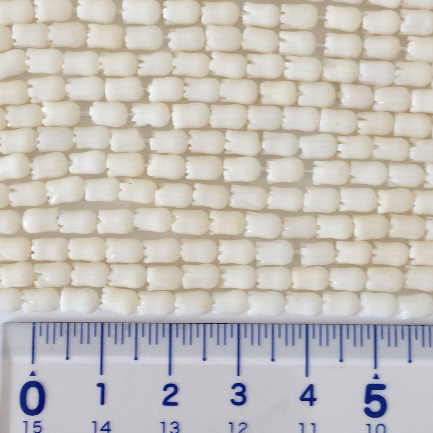 Natural white bamboo coral 3.5x5.5mm tulip beads strands, 15.7inches,40cm, white sea bamboo, natural white coral, price per strand