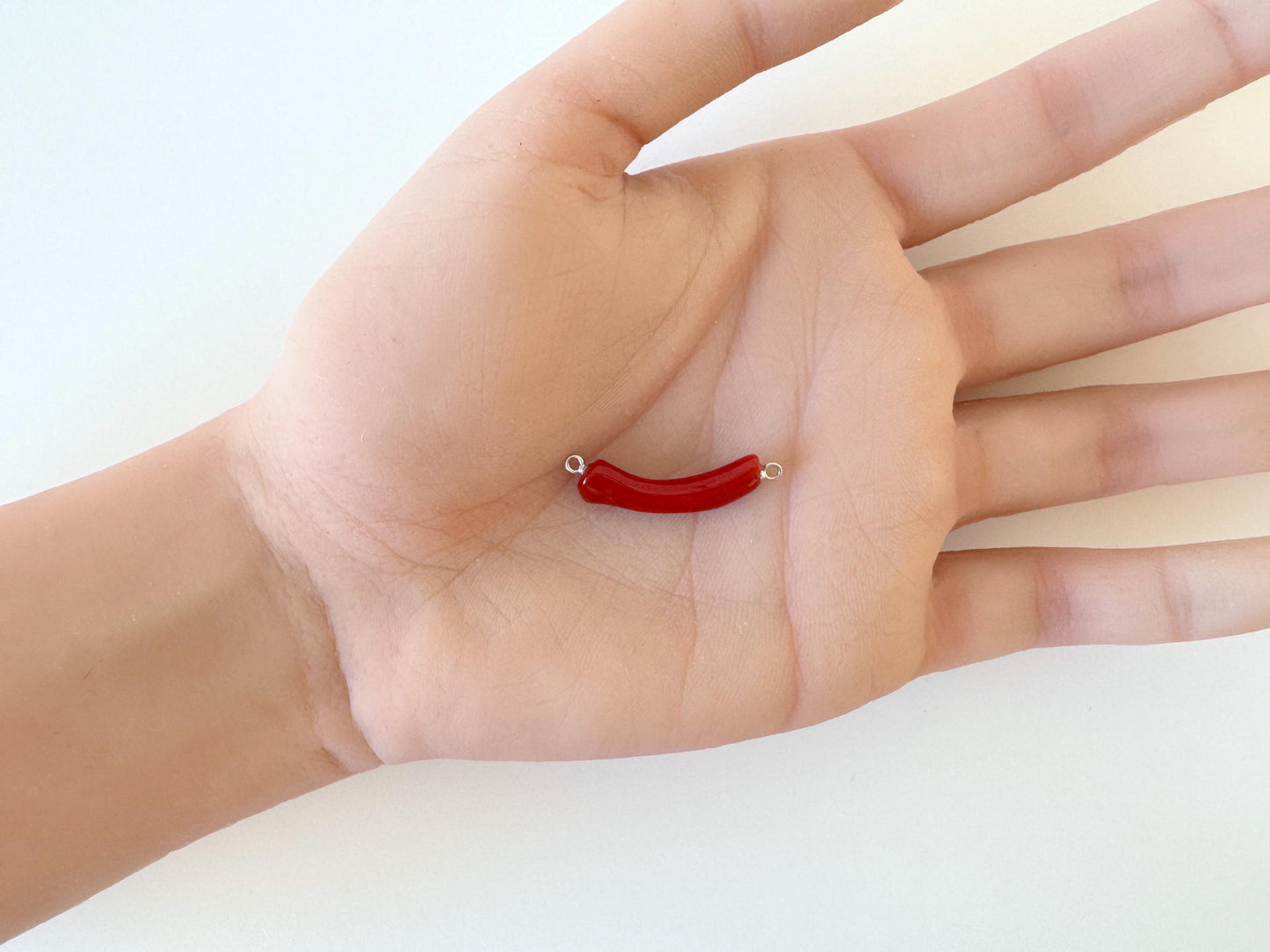Japanese Red Coral : Natural Branch with Up Eye Bail