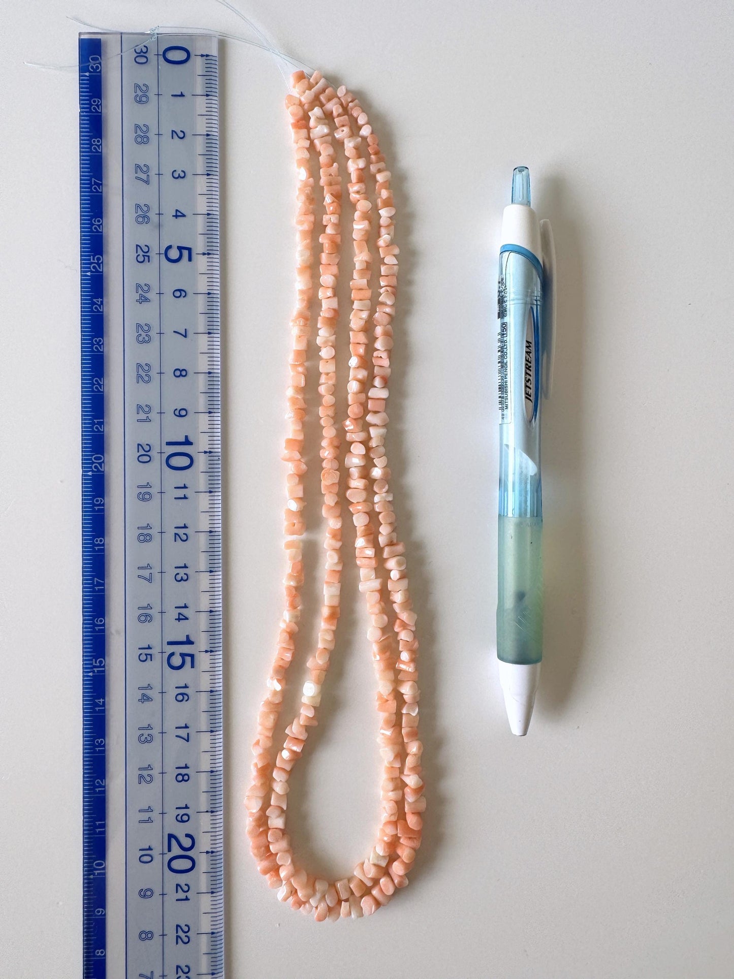 Natural Coral Strand - Pink Deep Sea Branch - Genuine Coral Beads, 15.7 Inch Length, Jewelry Making Supplies