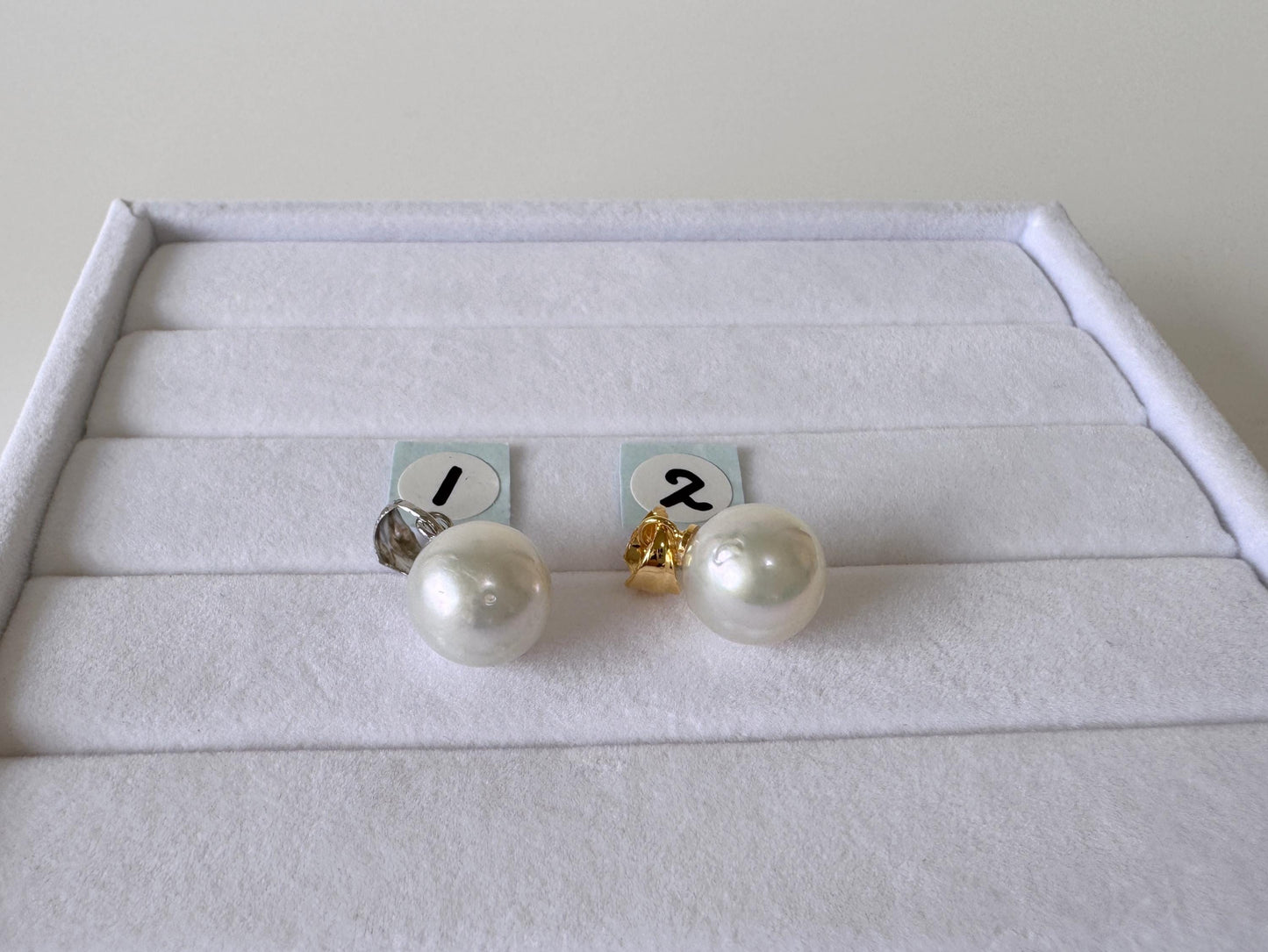 Japanese Natural Light Blue Color Akoya Pearl Pendant, 9.5mm, Silver 925 Bail, Genuine Akoya Pearl, Salt water cultured pearl