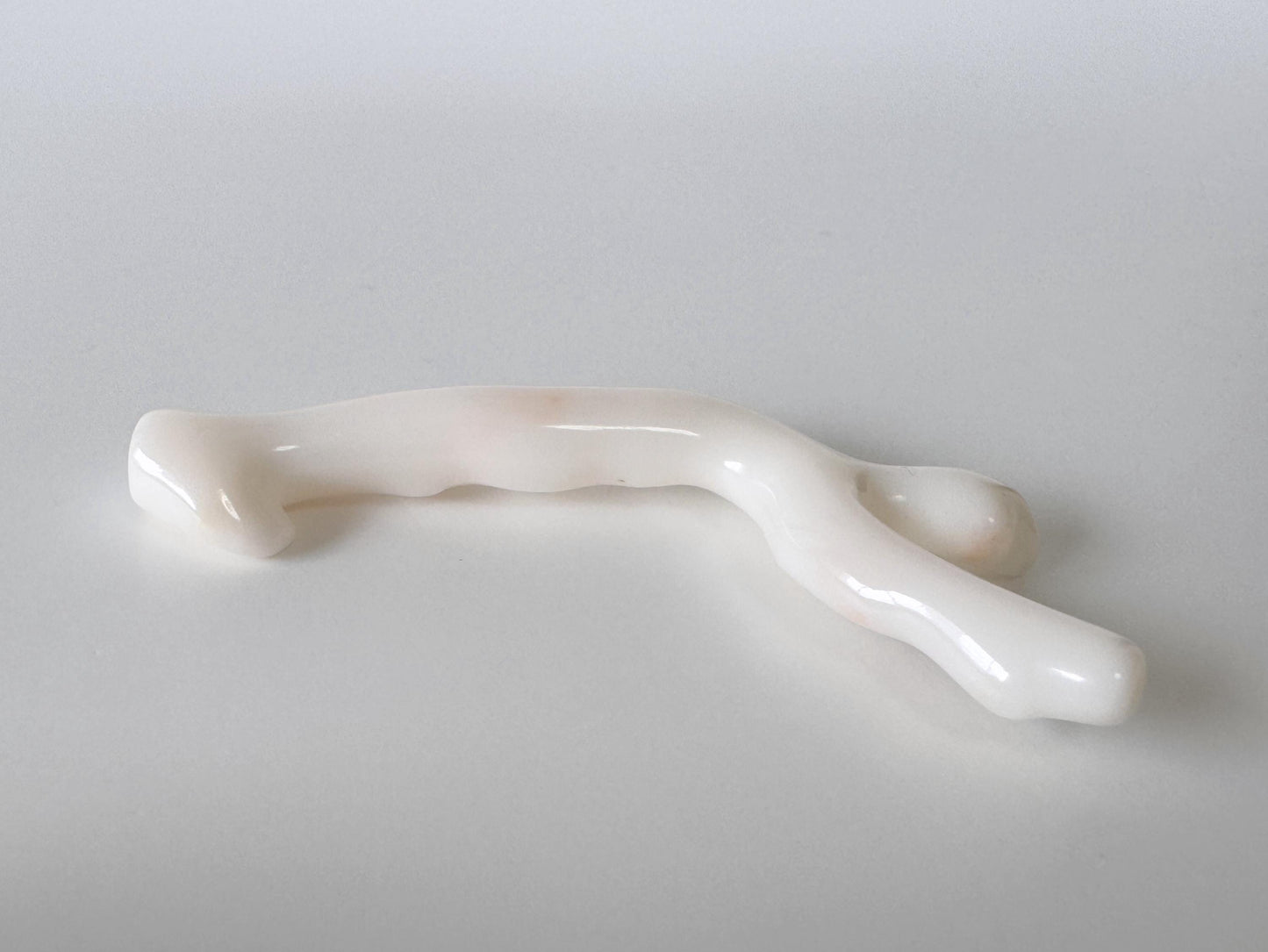 Coral Branch Natural White Jewelry Supply, Genuine Sea Coral (62mm Length, 0.9mm Drilled Hole, Craft Beads)