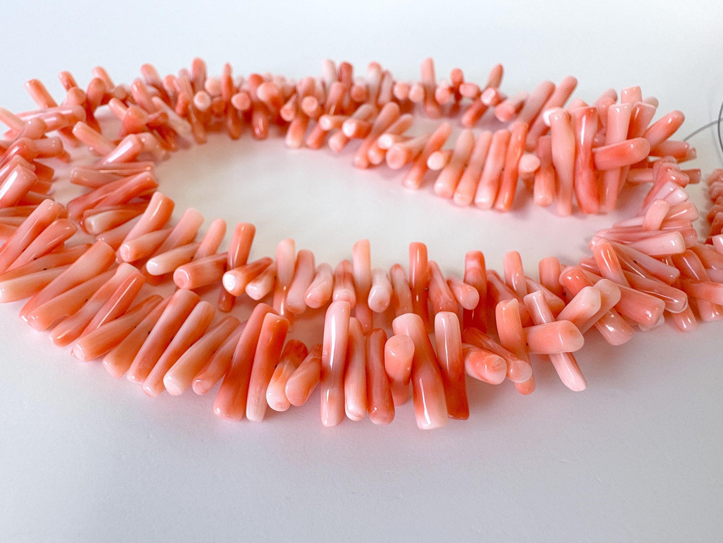 Natural Coral Strand – Deep Sea Coral Branch Beads For Jewelry Making, 61.5cm