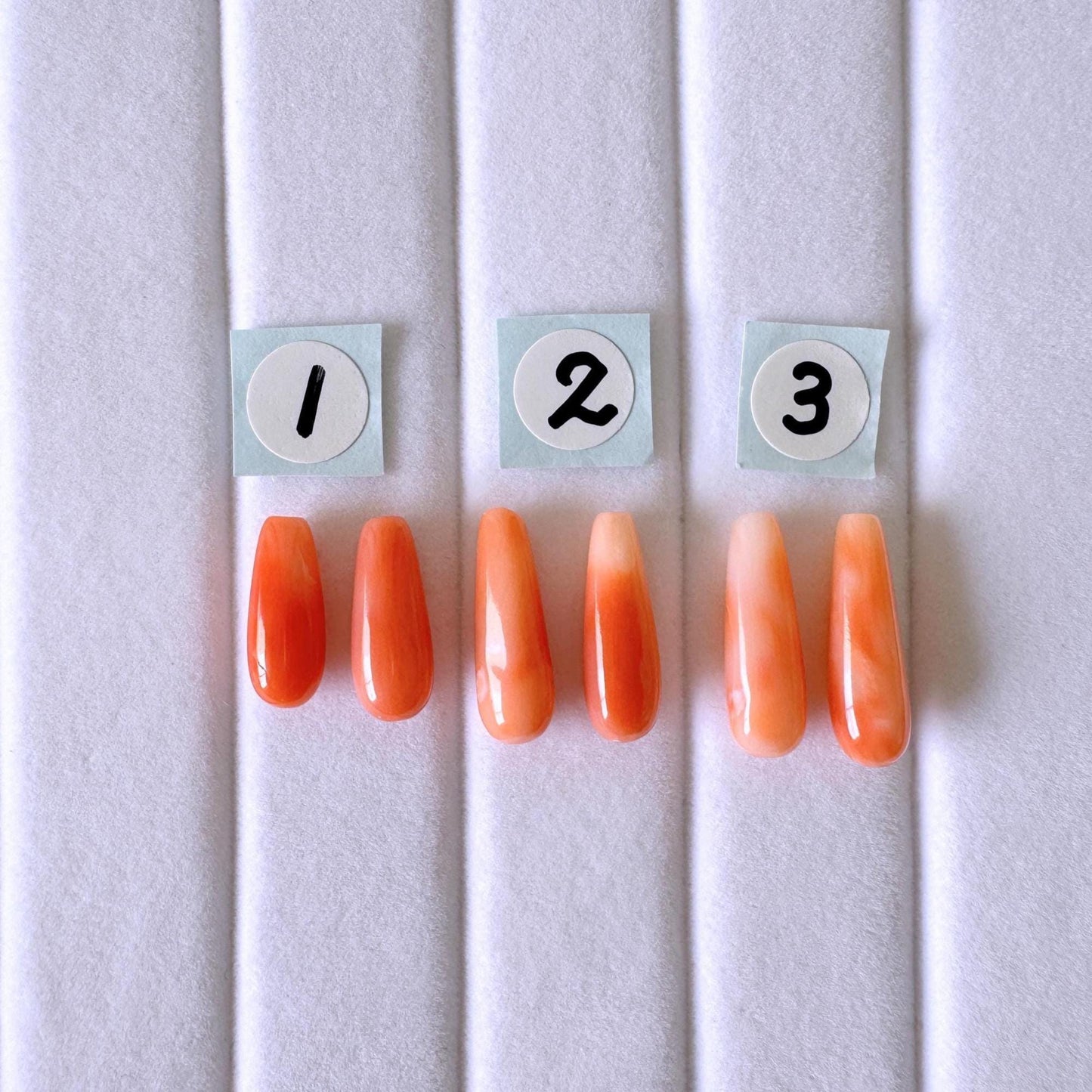 Deep Sea Coral Drop: Natural Pink Orange Teardrop Beads, Drilled Hole | Jewelry Making, Per Pair, 12-16mm Size
