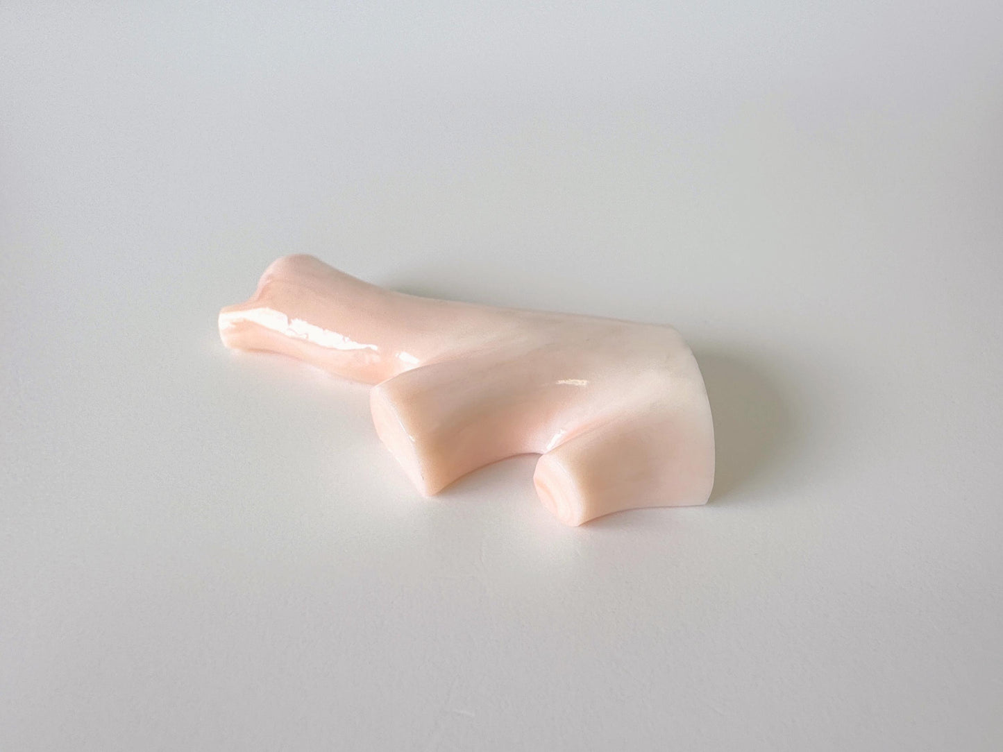 45ｘ23mm Natural Deep Sea Coral Branch Loose, Natural Pink Color Genuine Coral Branch, Flat Back, No Drilled Hole