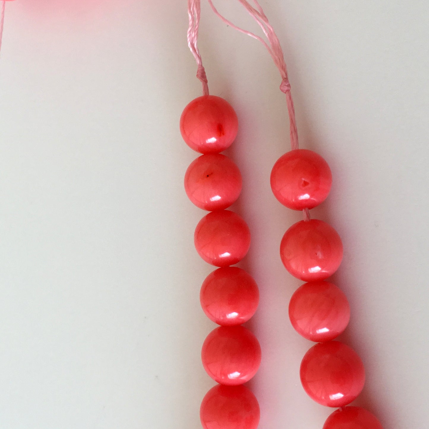 Pink bamboo coral 8-8.5mm round beads strands, 15.7inches,40cm, pink sea bamboo, price per strand, (colored)