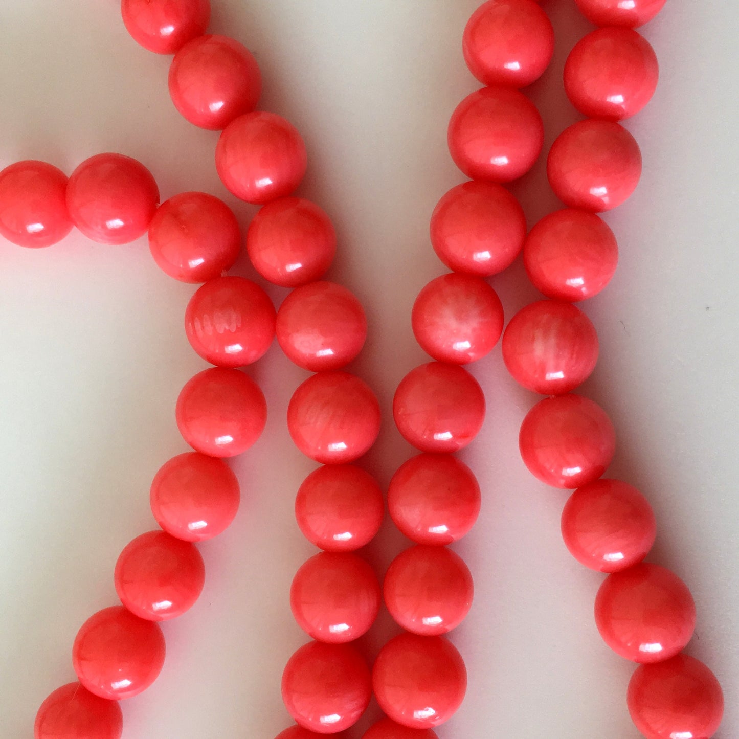 Pink bamboo coral 8-8.5mm round beads strands, 15.7inches,40cm, pink sea bamboo, price per strand, (colored)