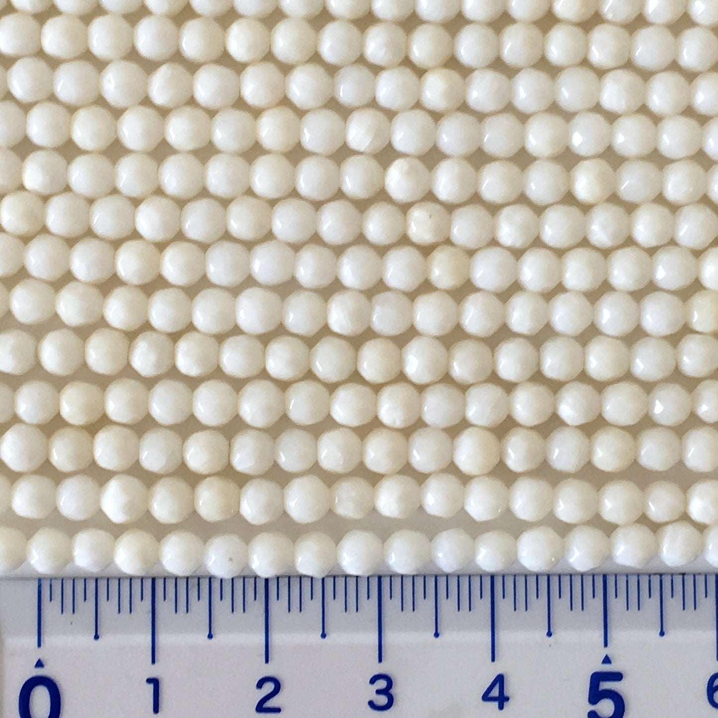 Natural white bamboo coral 4mm faceted beads, cut beads strands, 15.3inches,39cm, white sea bamboo, natural white coral, price per strand