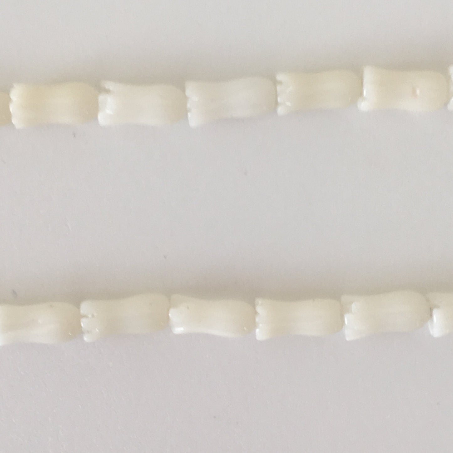 Natural white bamboo coral 3.5x7mm tulip beads strands, 15.7inches,40cm, white sea bamboo, natural white coral, price per strand