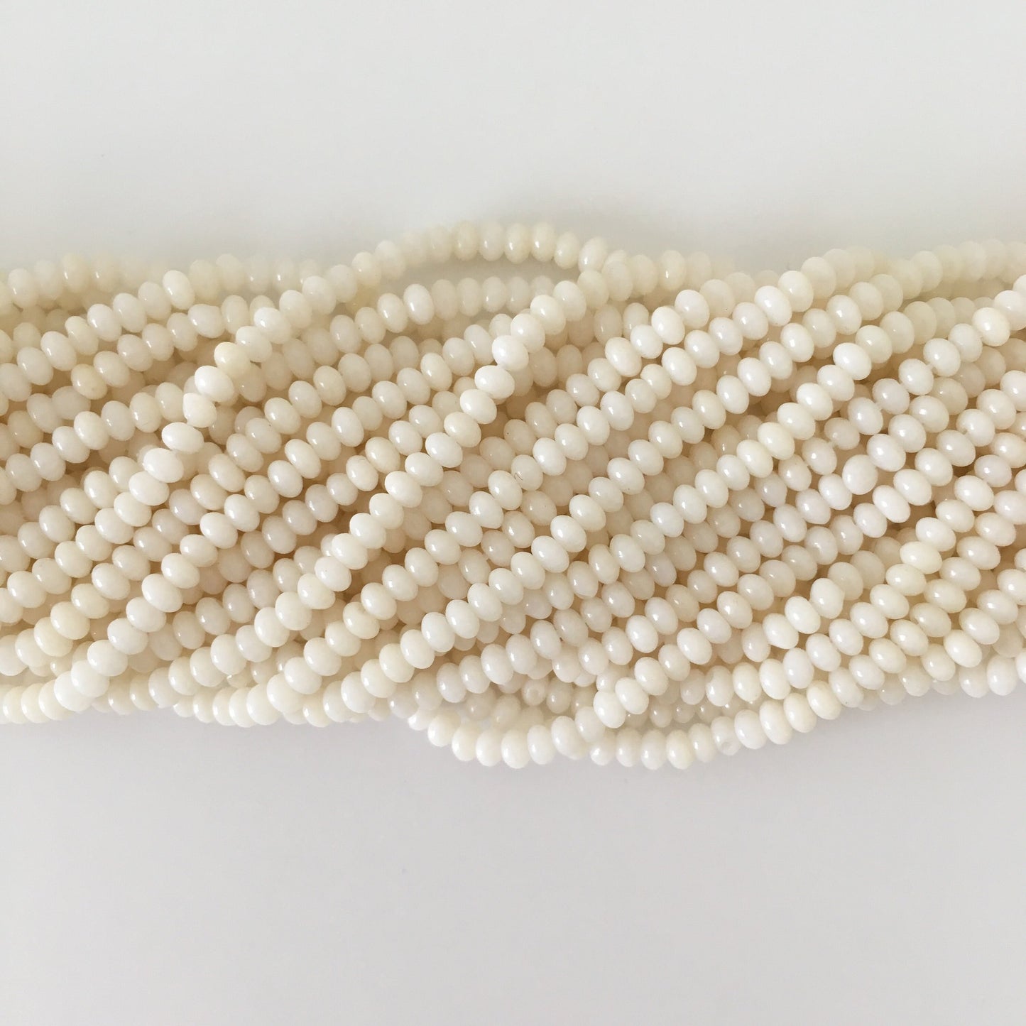 Natural white Bamboo coral 3mm abacus, rondelle, disc beads strands, 15.7inches,40cm, white sea bamboo, natural white coral, price per strand