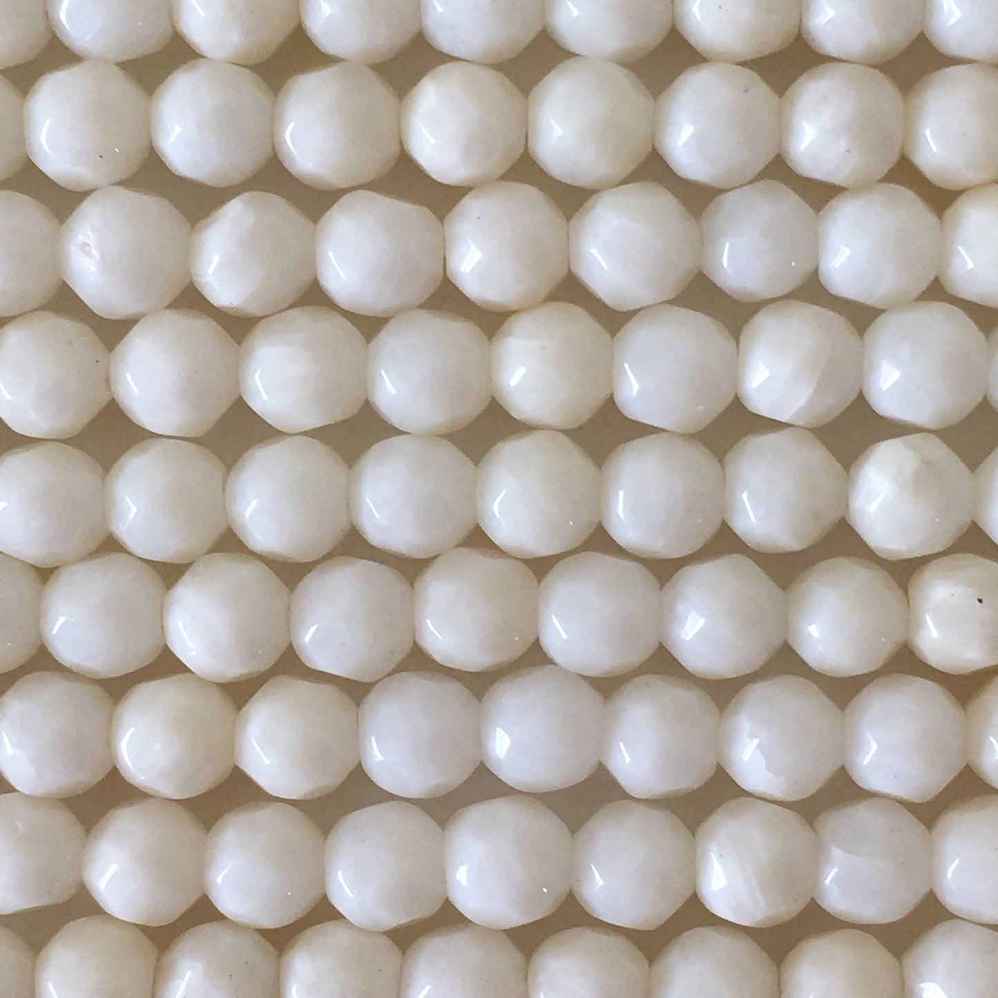 Natural white bamboo coral 4mm faceted beads, cut beads strands, 15.3inches,39cm, white sea bamboo, natural white coral, price per strand