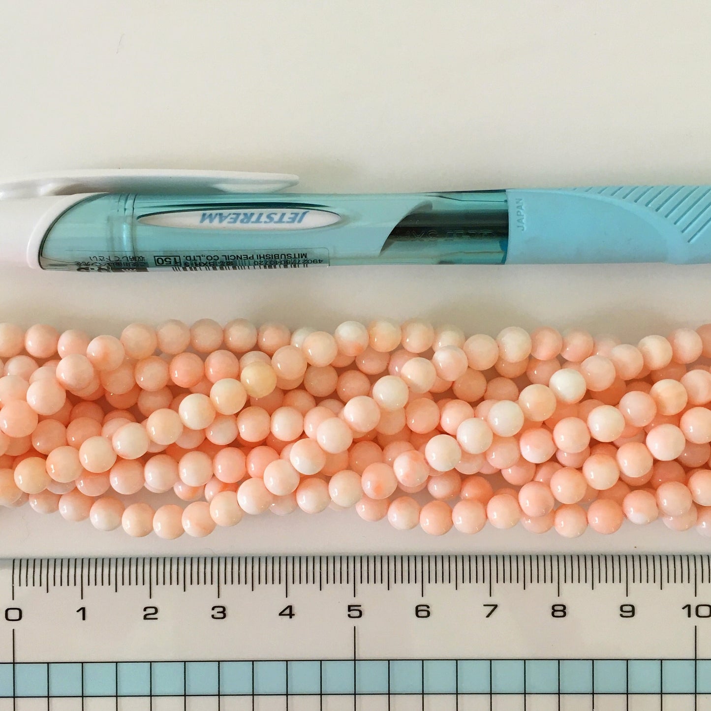 Natural Pink Coral (Miss coral) 5mm round beads strands, Natural angel skin color coral, strand or half-strand, Natural color